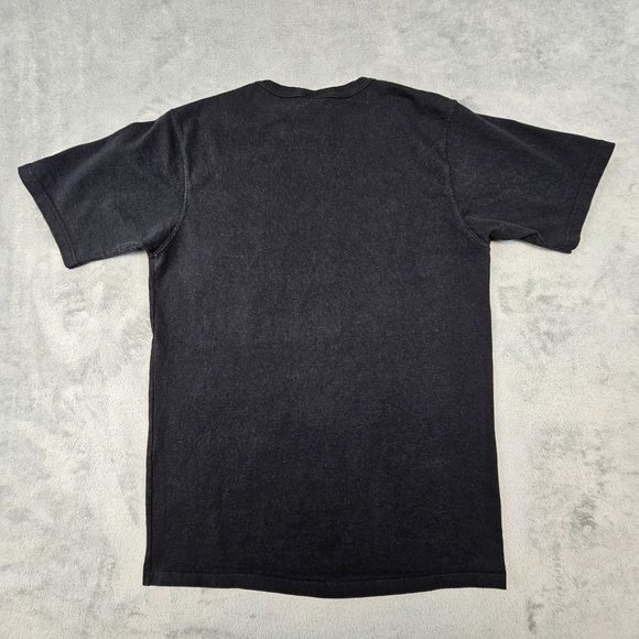 Champion Life Heritage T-Shirt Men's Medium Black Big C Chest Patriotic Logo - Picture 2 of 8